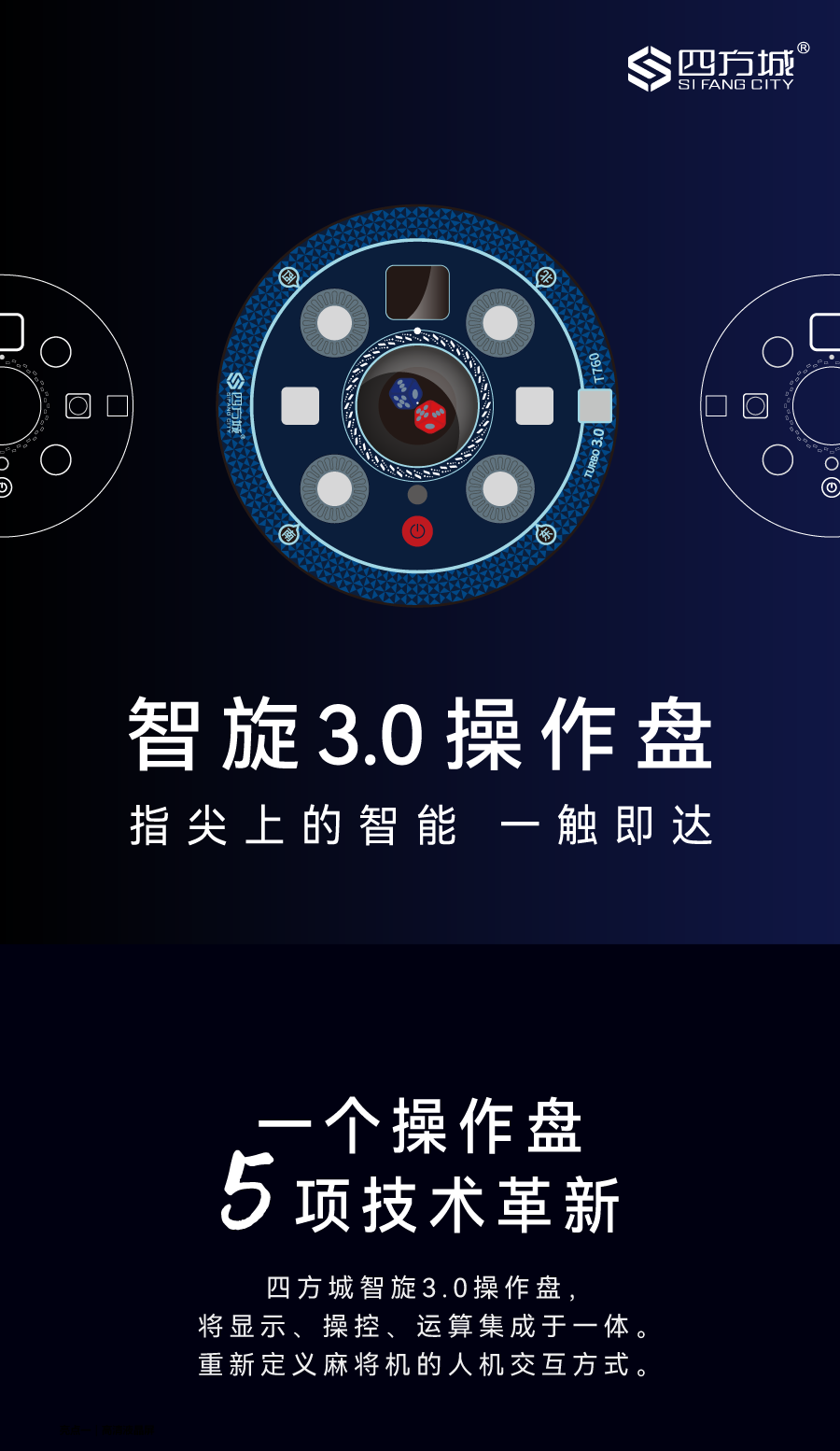 四方臻品 | 智旋3.0操作盘：指尖上的智能，一触即达